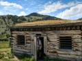 Jerry in the Bannack State Park/Ghost Town Jailhouse