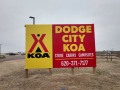 Dodge City KOA - Sign