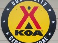 Dodge City KOA - Sign