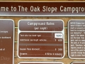 Emigrant Lake - Oak Slope Campground - Sign