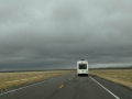South of Casper, Wyoming - Heading into more rain