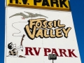 Fossil Valley RV Park - Sign