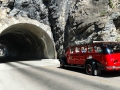 Glacier National Park - Shuttle Bus on Going to the Sun Road