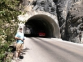 Jerry at Tunnel on Going to the Sun Road