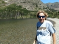 Glacier National Park - Kim at Two Medicine Lake