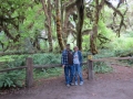 Kim & Jerry at the Hoh Rainforest Hall of Mosses