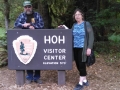 Mom & Jerry at the Hoh Rainforest