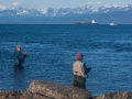 Fishermen at Kachemak Bay