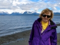 Kim on Beach at Kachemak Bay