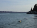 Kayakers at Hoodsport