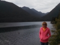 Kim at Lake Cushman