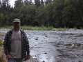 Jerry at Lincoln Creek, Staircase, Olympic National Park