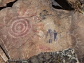 Horsethief Lake Rock Art - Pictograph