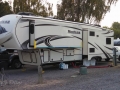 Our rig at Klamath Falls KOA Journey