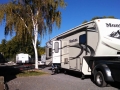 Our rig at Klamath Falls KOA Journey