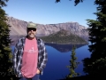 Jerry at Crater Lake National Park, Oregon