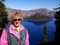 Kim at Crater Lake National Park, Oregon