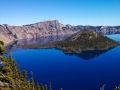 Wizard Island & Crater Lake, Crater Lake National Park, Oregon