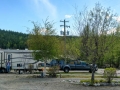 Our Rig at Hotel Carmacks RV Park