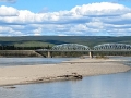 Klondike Highway - Yukon River & Bridge at Carmacks