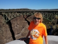 Kim at Crooked River Canyon, Peter Skene Ogden State Park, Oregon