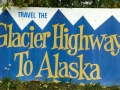 Stewart, BC - Glacier/Cassiar Highway - Glacier Highway Sign