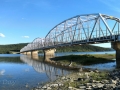 Teslin, YT - Yukon Motel RV Park - Nisutlin Inlet Bridge