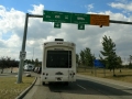 In line at the Coutts-Sweetgrass US/Canada Border Crossing