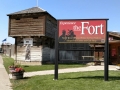 Historic Fort at Fort MacLeod, AB