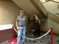 Jerry at the Buffalo Jump Museum