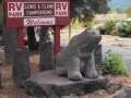 Lewis and Clark Campground Entrance