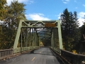 Low clearance bridge on surface road just past the Lewis & Clark Campground