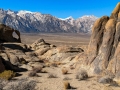 Triple Arch & Eastern Sierras - Alabama Hills