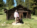 Jerry & the Pups at Garnet Ghost Town State Park