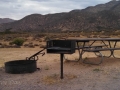 Typical Campsite at Mojave River Forks