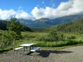 Mountain Shadow RV Park - Picnic Table with a View