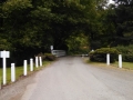 Bridge at entrance to Neskowin Creek RV Resort