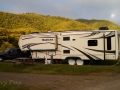 Our rig at Neskowin Creek RV Resort