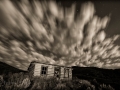 Bannack State Park/Ghost Town - Cabin - black & white