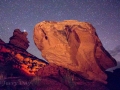 UFO Rock & Overlord - Spaceship Rock Nightscape #1 - Valley of the Gods