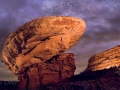 Spaceship Rock Nightscape #3 - Valley of the Gods