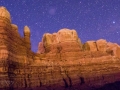 Locomotive Rock Nightscape #1, Bluff, Utah