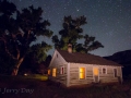 Night at Chew Ranch House - Dinosaur National Monument, Utah/Colorado