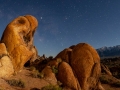 Moonlit Rocks  - Alabama Hills, California