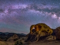 Milky Way Rise Over Cyclops/Triple Arch - Alabama Hills, California