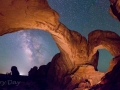 Double Arch Nightscape #1, Arches National Park, Utah