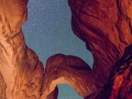 The Rift - Double Arch Nightscape #3, Arches National Park, Utah