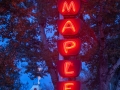 Silver Maple Hotel neon at Bridgeport, CA