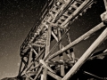 Idarado-Trestle-by-night-BW