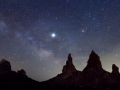 Trona Pinnacles - Starry Night at the Pinnacles